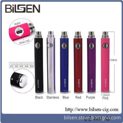 Top Ten Bestsellers variable voltage battery evod twist ecig battery